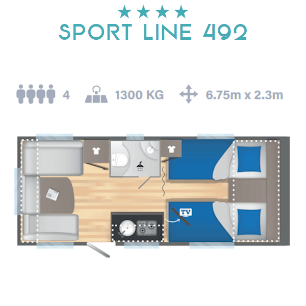 Caravelair Sport Line 492 lakókocsi